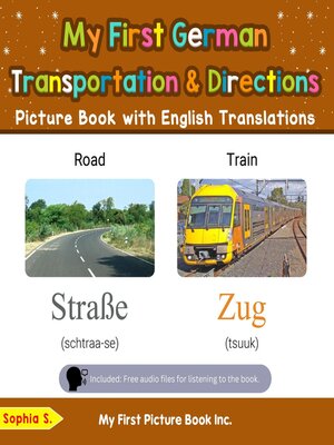 cover image of My First German Transportation & Directions Picture Book with English Translations